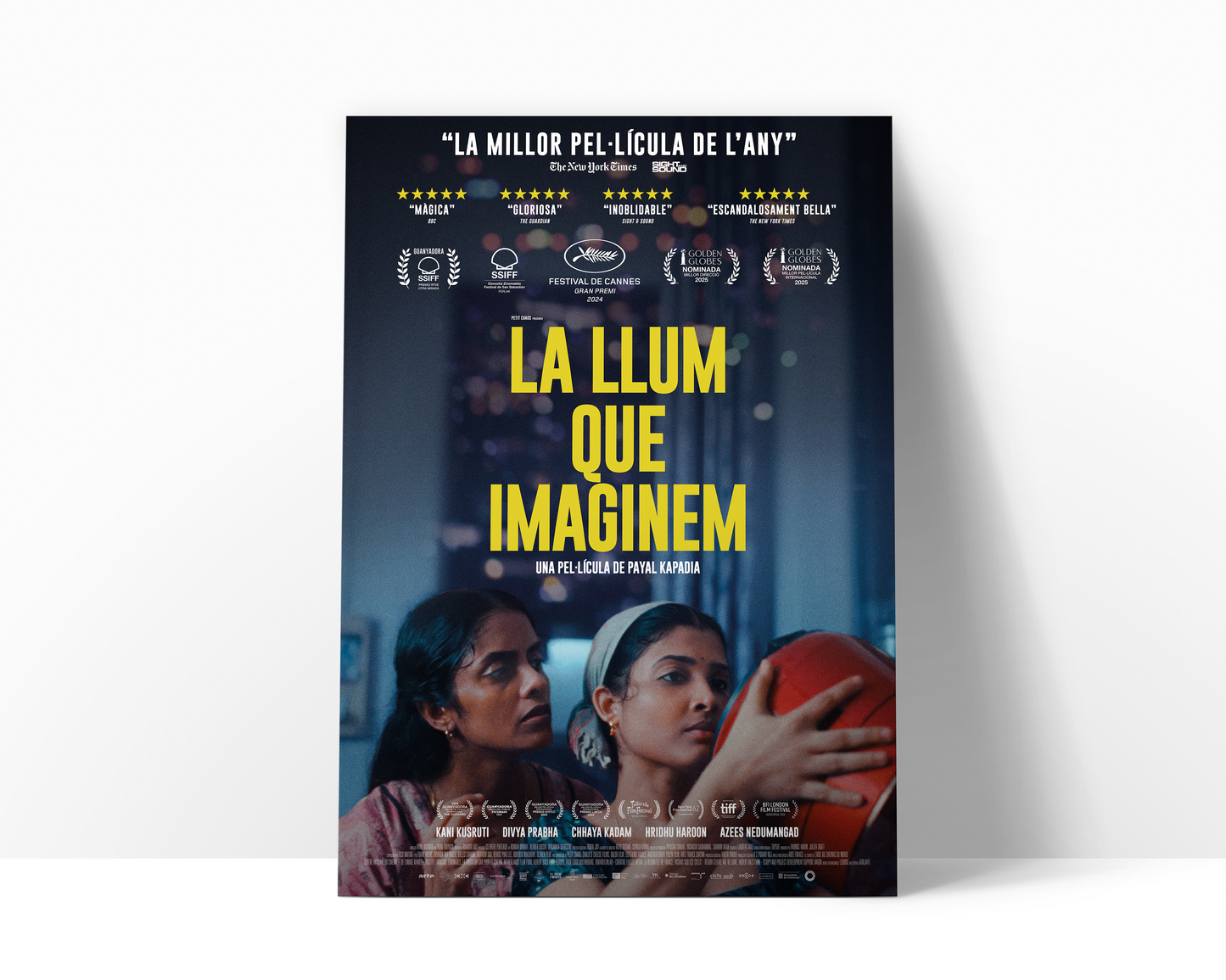 Póster de ‘La luz que imaginamos’ (Payal Kapadia)