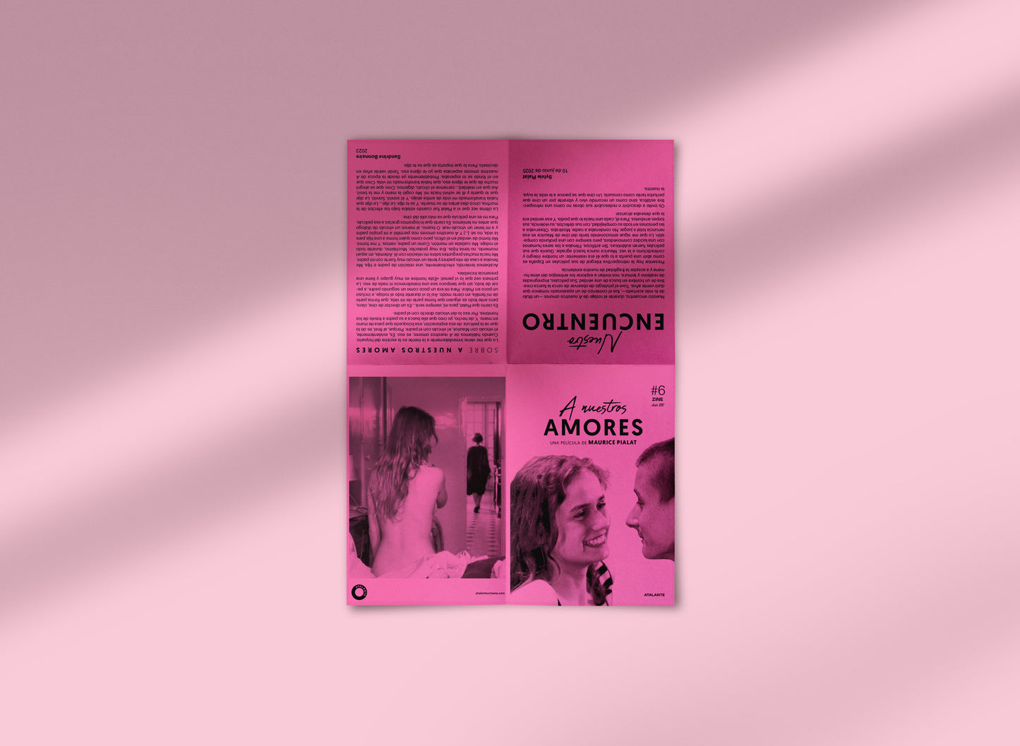 Zine #6: 'A nuestros amores' de Maurice Pialat