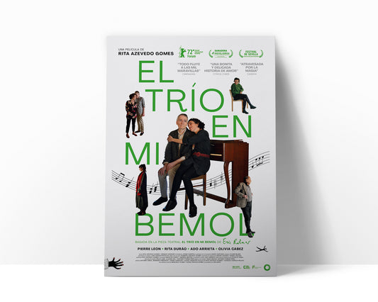 Póster de ‘El trío en mi bemol’ (Rita Azevedo Gomes)