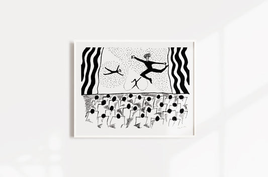 ‘Ballet’, 2022 (Serigrafía de Ado Arrieta)