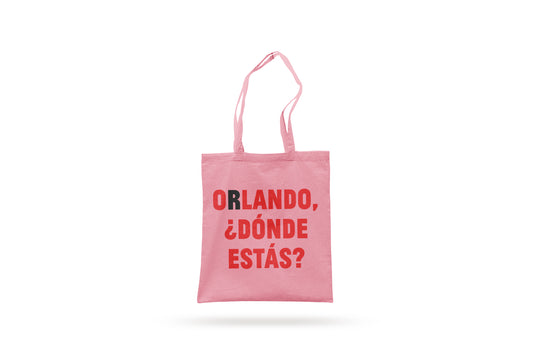 Bolsa de tela ‘Orlando, ¿dónde estás?’