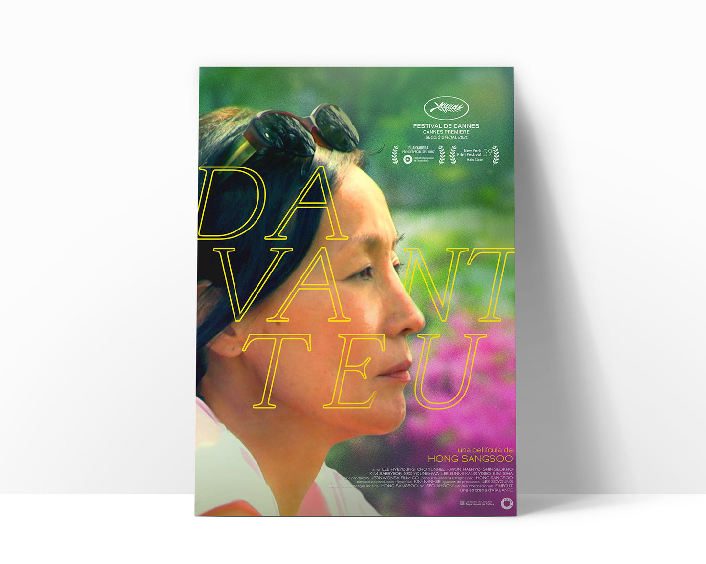 Póster de ‘Delante de ti’ (Hong Sangsoo)