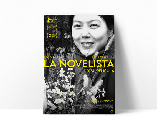 Póster de ‘La novelista y su película’ (Hong Sangsoo)