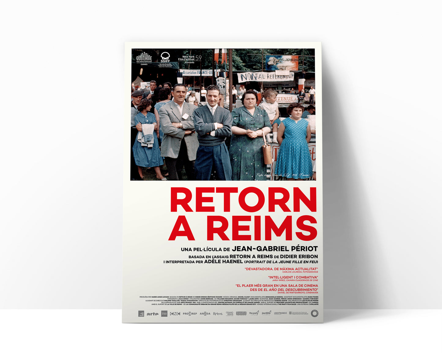 Póster de ‘Regreso a Reims’ (Jean Gabriel Périot)