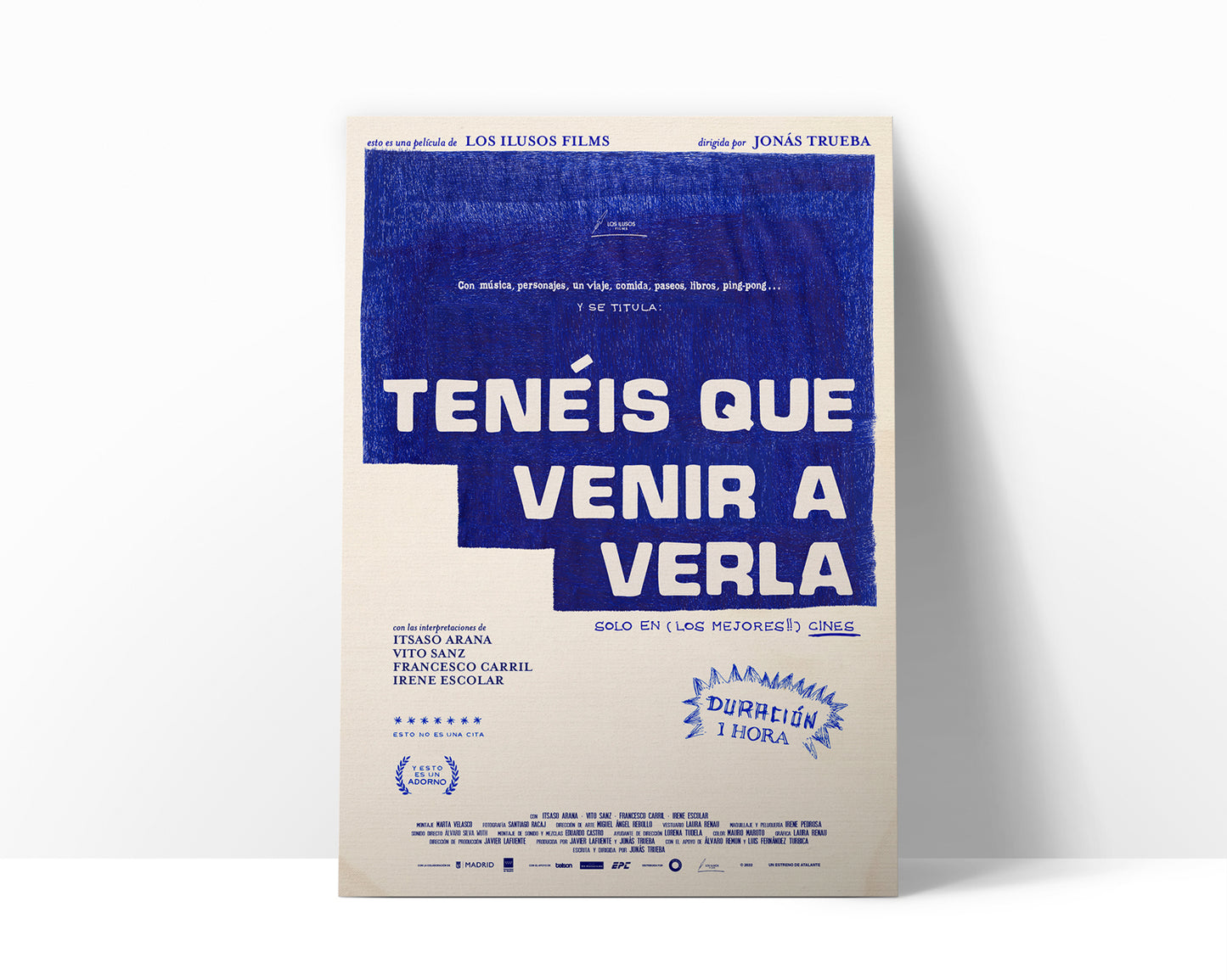 Póster de ‘Tenéis que venir a verla’ (Jonás Trueba)